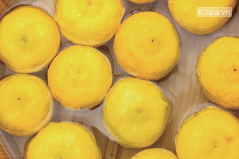 tắm đẹp da với Yuzu tắm đẹp da với Yuzu